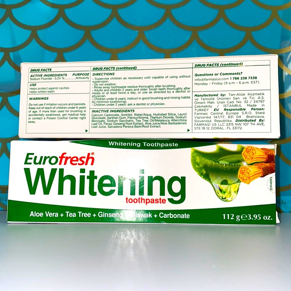 Farmasi EuroFresh Whitening Toothpaste